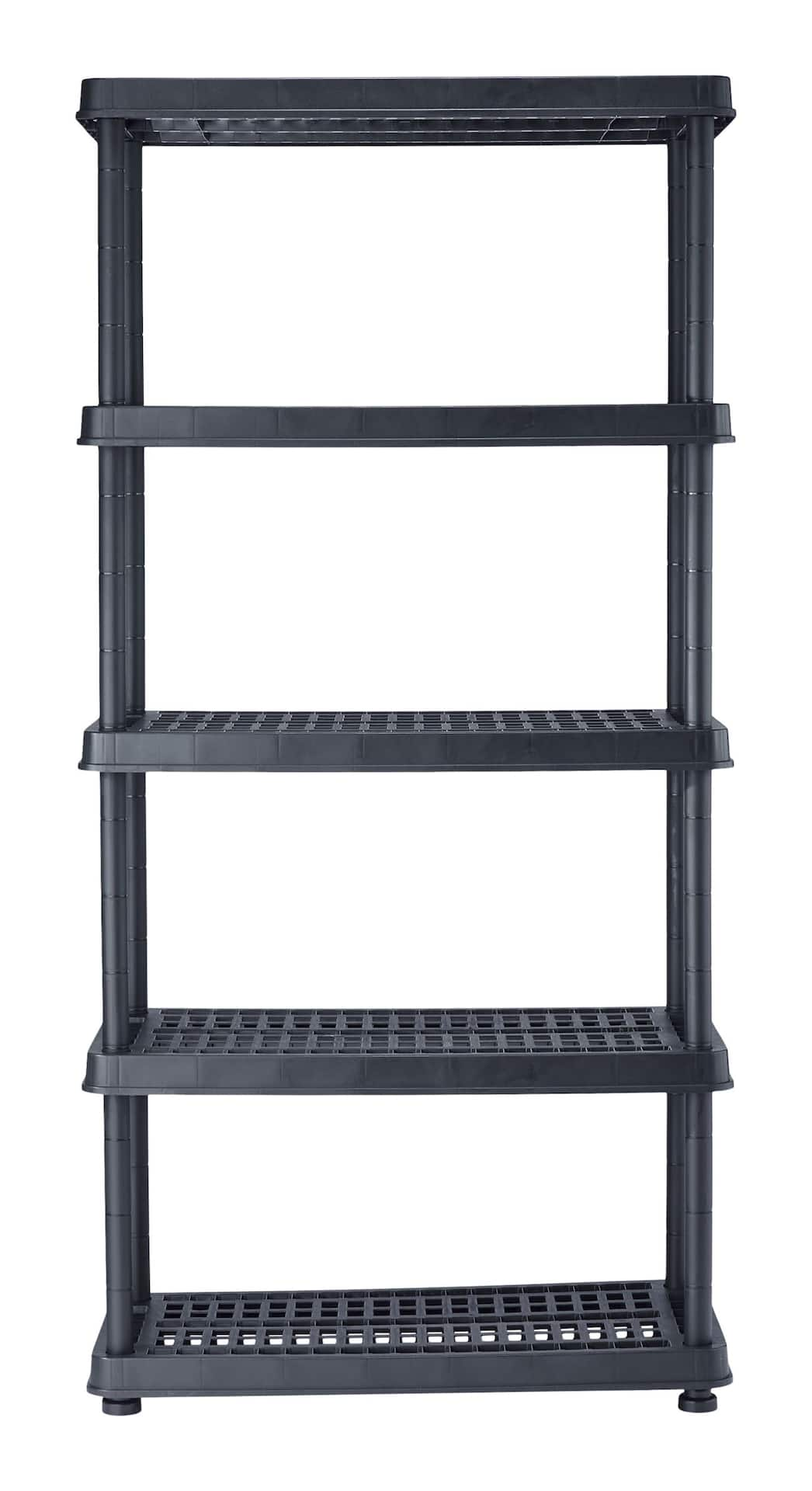 Plastic deals storage shelving