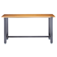Mastercraft Wooden Top Work Bench / Work Table, Diamond Series, 72 x 24 x 38-in