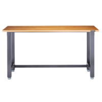 Mastercraft Wooden Top Work Bench / Work Table, Diamond Series, 72 x 24 x 38-in