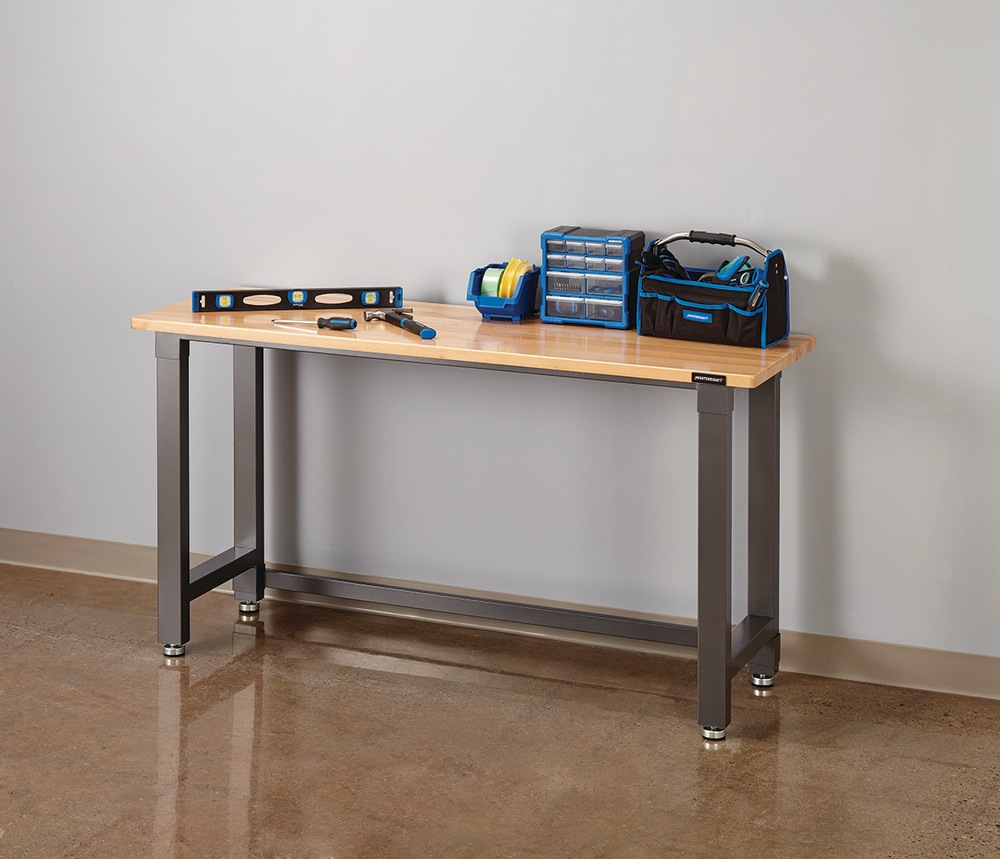 Mastercraft Wooden Top Work Bench / Work Table, Diamond Series, 72 x 24