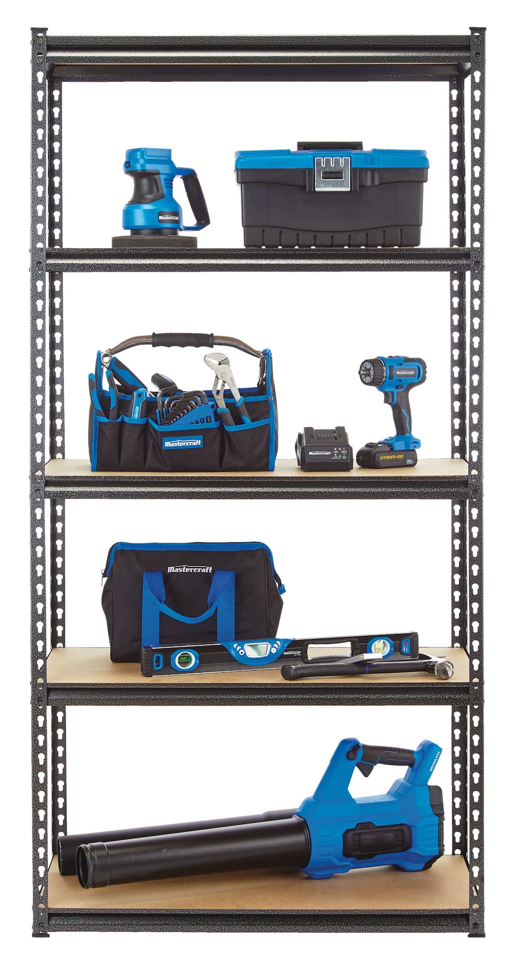 Mastercraft shop shelving unit