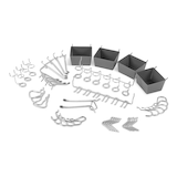 Mastercraft Pegboard Organizer Kit, 43-pc Composite_or_Mixed