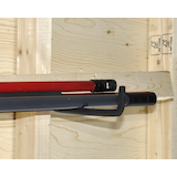 Mastercraft Steel Super Ladder Hook, 1/2 x 3 x 11-in, Up to 23-kgs Composite_or_Mixed
