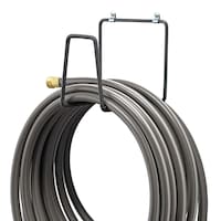 Mastercraft Steel Hose Hanger for Garage, 3 x 9.5 x 16-cm Front_Angled_Left