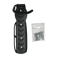 Crochet de vélo/porte-vélos à fixation murale Mastercraft, jusqu'à 25 kg Front_Flat