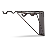 Porte-vélos/support à vélo pliable à fixation murale pour 2 vélos Mastercraft, jusqu'à 45 kg Front_Three_Fourths_Angled_Left