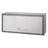 Armoire murale pour garage 1 porte Mastercraft, série Black, 36 x 12 x 16 po Front_Three_Fourths_Angled_Left