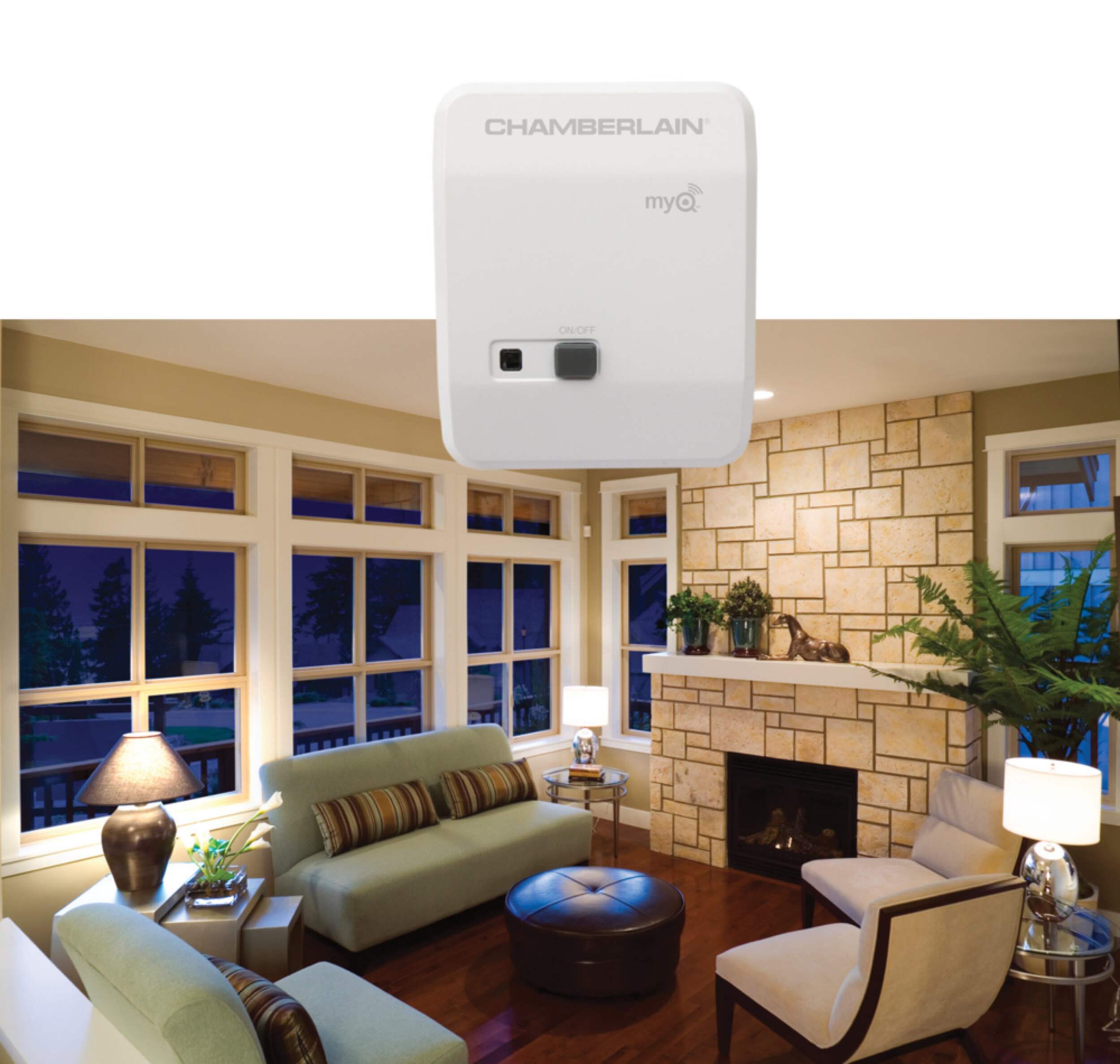 de lampe Chamberlain PILCEVCP1 myQ pour ouvreportes de