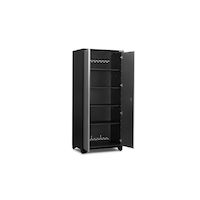 NewAge 2-Door Tall Garage Cabinet Locker, Grey, 36 x 24 x 85-in Front_Angled_Right