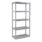 Grey Resin Shelving Unit