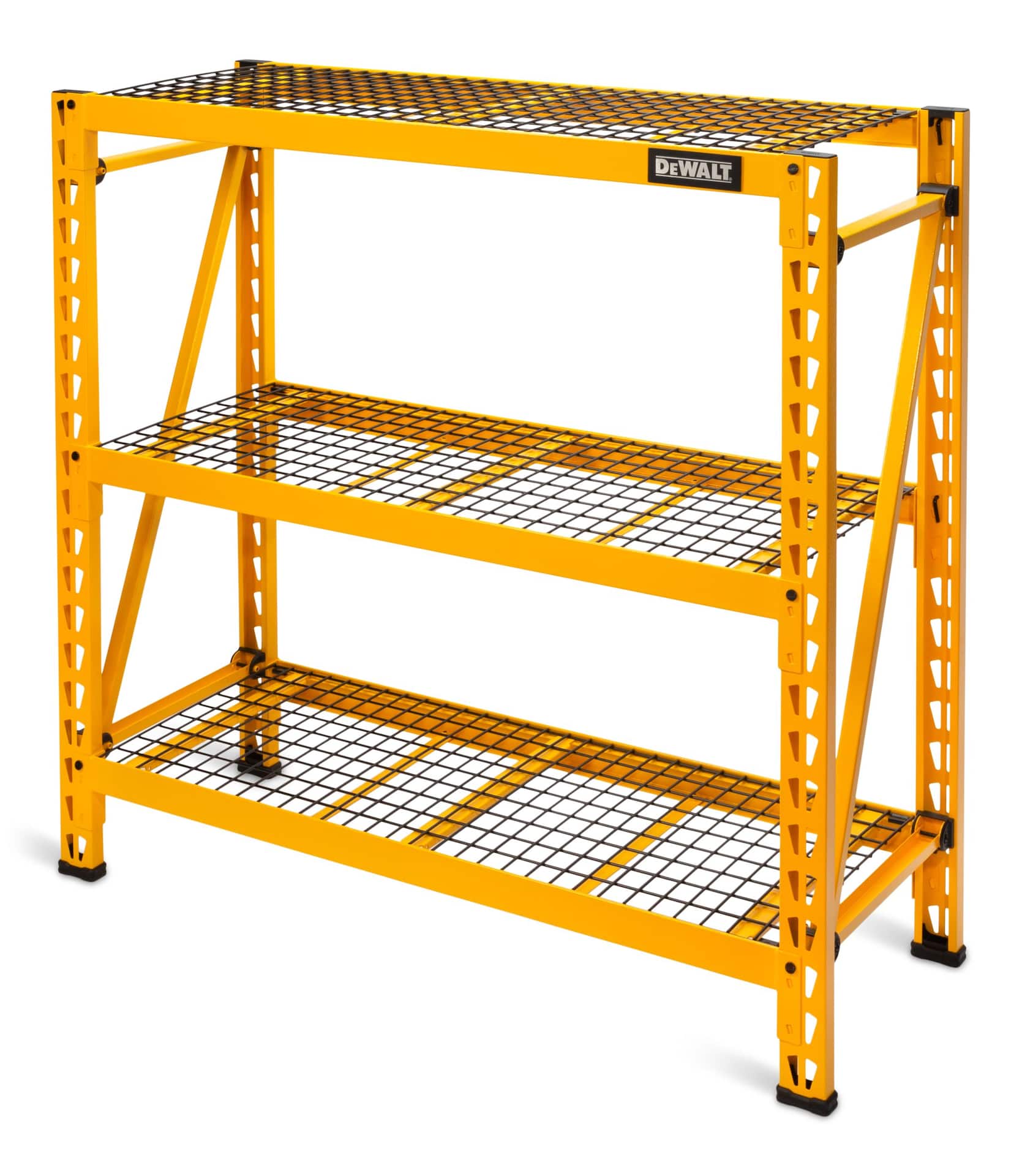 DEWALT Adjustable 3-Shelf Heavy Duty Metal Wire Storage Rack / Shelving  Unit, 48 x 18 x 50-in