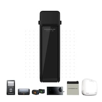 Ouvre-porte de garage Wi-Fi à fixation murale ultra-silencieux à entraînement direct Chamberlain, avec caméra intelligente et batterie de secours