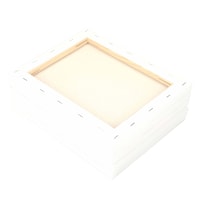 Mastercraft Crafting Canvas for Oil and Acrylic Paint, 5-pk Overhead_Plunge