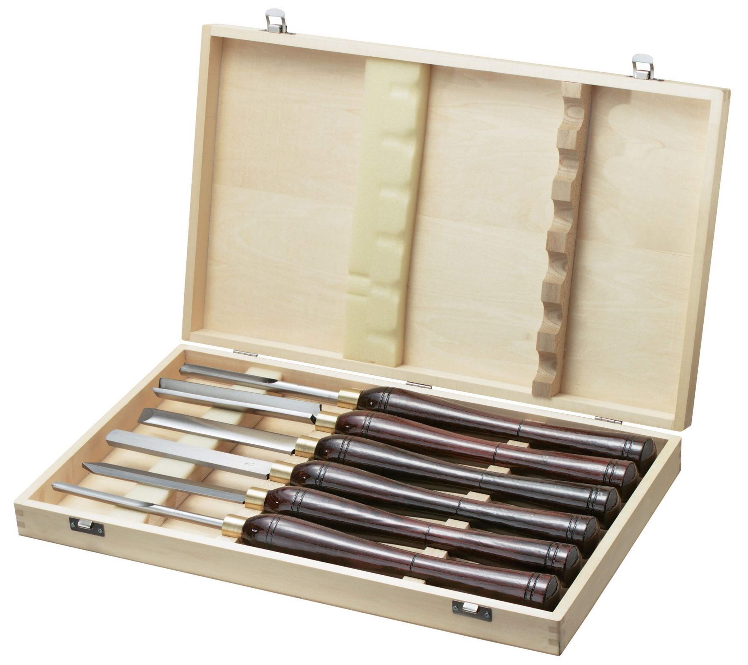 Mastercraft 6-piece Chisel Set Front_Three_Fourths_Angled_Left
