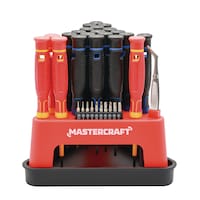 Mastercraft Precision Screwdriver Set, 52-pc Front_Elevated