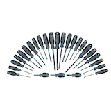 MAXIMUM Screwdriver Set, Steel, 26-pc Front_Flat