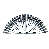 MAXIMUM Screwdriver Set, Steel, 26-pc Front_Flat