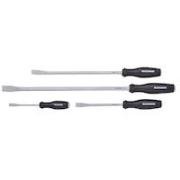 Maximum 4-pc Pry Bar Set with Hammer Ready Strike Cap, 8-in, 12-in, 18-in, 24-in Front_Flat