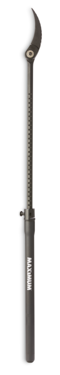 Maximum Extendable Indexing Pry Bar, 21-in to 33-in, Steel Construction,  180 Degree Head, 14 Locking Positions