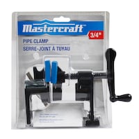 Mastercraft H Style Pipe Clamp Fixture Set for 3/4-in Pipe, Quick Release