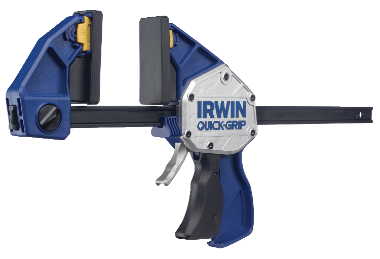 Irwin 12in 600lb QuickGrip Trigger Bar Clamp with 3.5in Throat