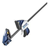 Serre-joint à barre IRWIN QUICK-GRIP utilisable à une main avec profondeur de fente de 3-3/4 po, 24 po, 600 lb Overhead_Plunge