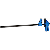 Mastercraft One-Handed Trigger Clamp with 3.3-in Throat Depth, 36-in, 300-lb Front_Angled_Right