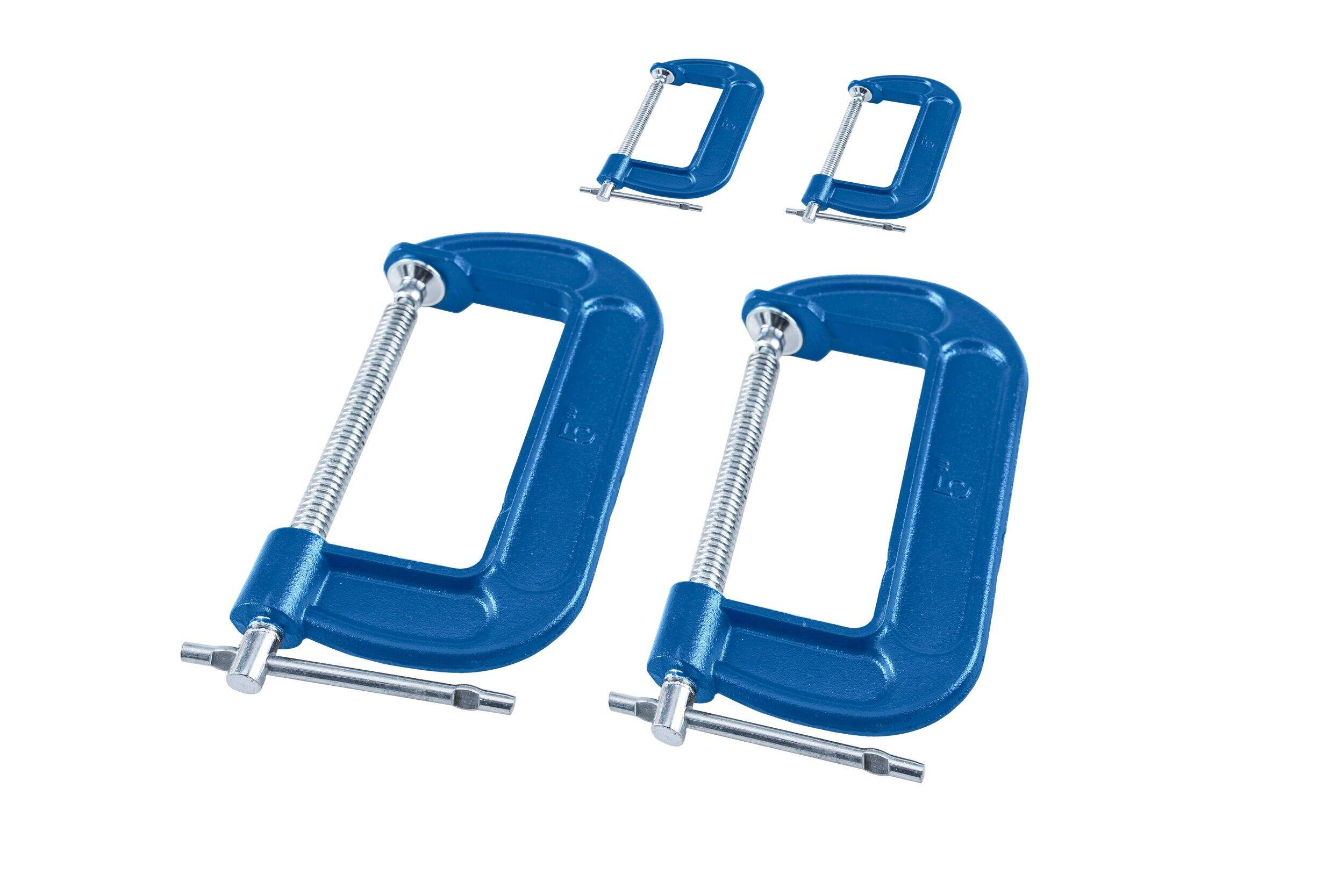 Mastercraft 2-in & 5-in C-Clamp Set, 4-pk Composite_or_Mixed
