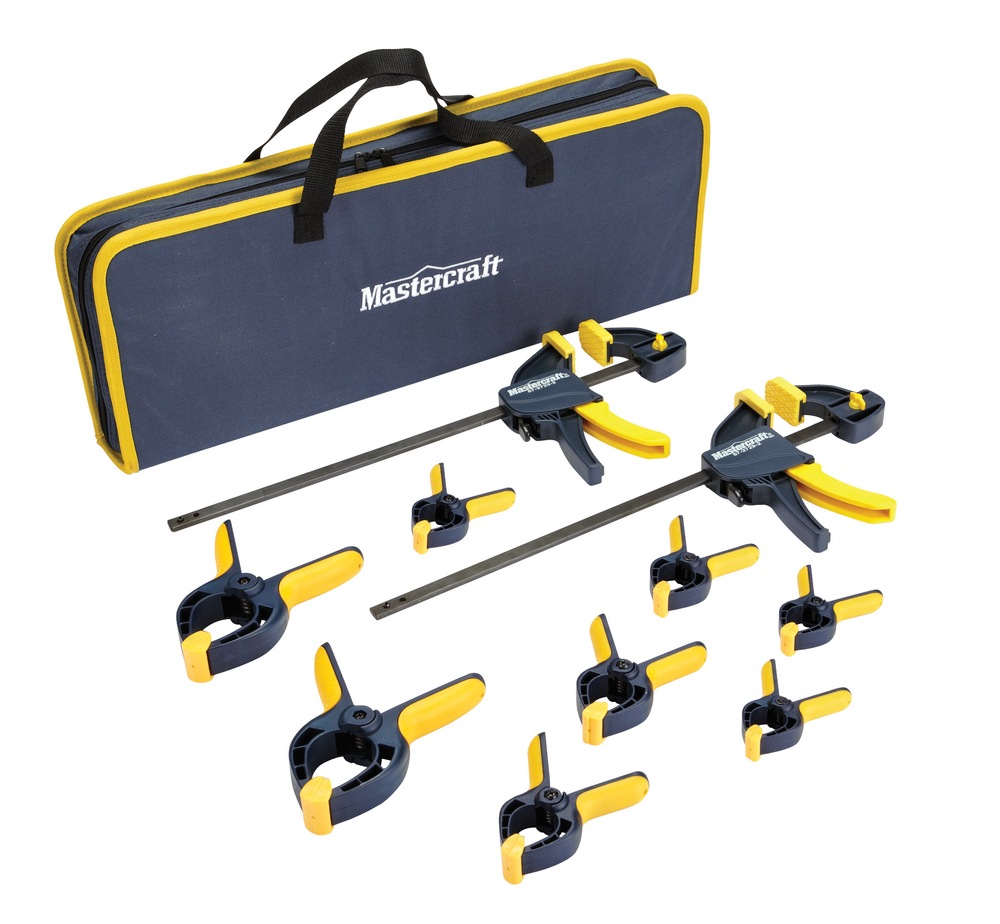 Mastercraft Clamp Kit, 10Pc Canadian Tire