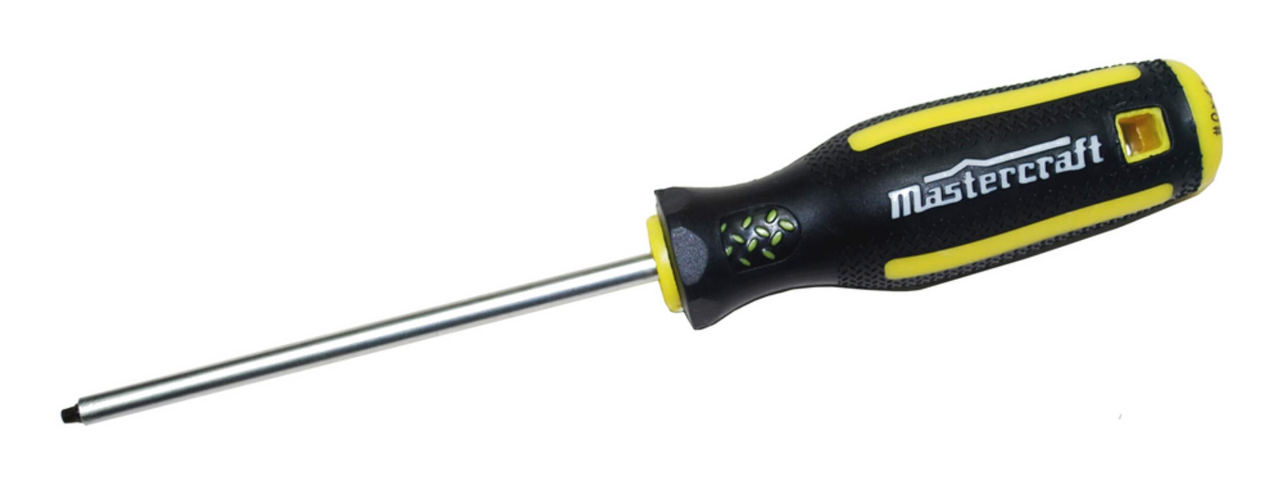 Mastercraft Robertson Screwdriver, Square Head, Rubber Grip, 4in, Assorted Sizes Canadian Tire