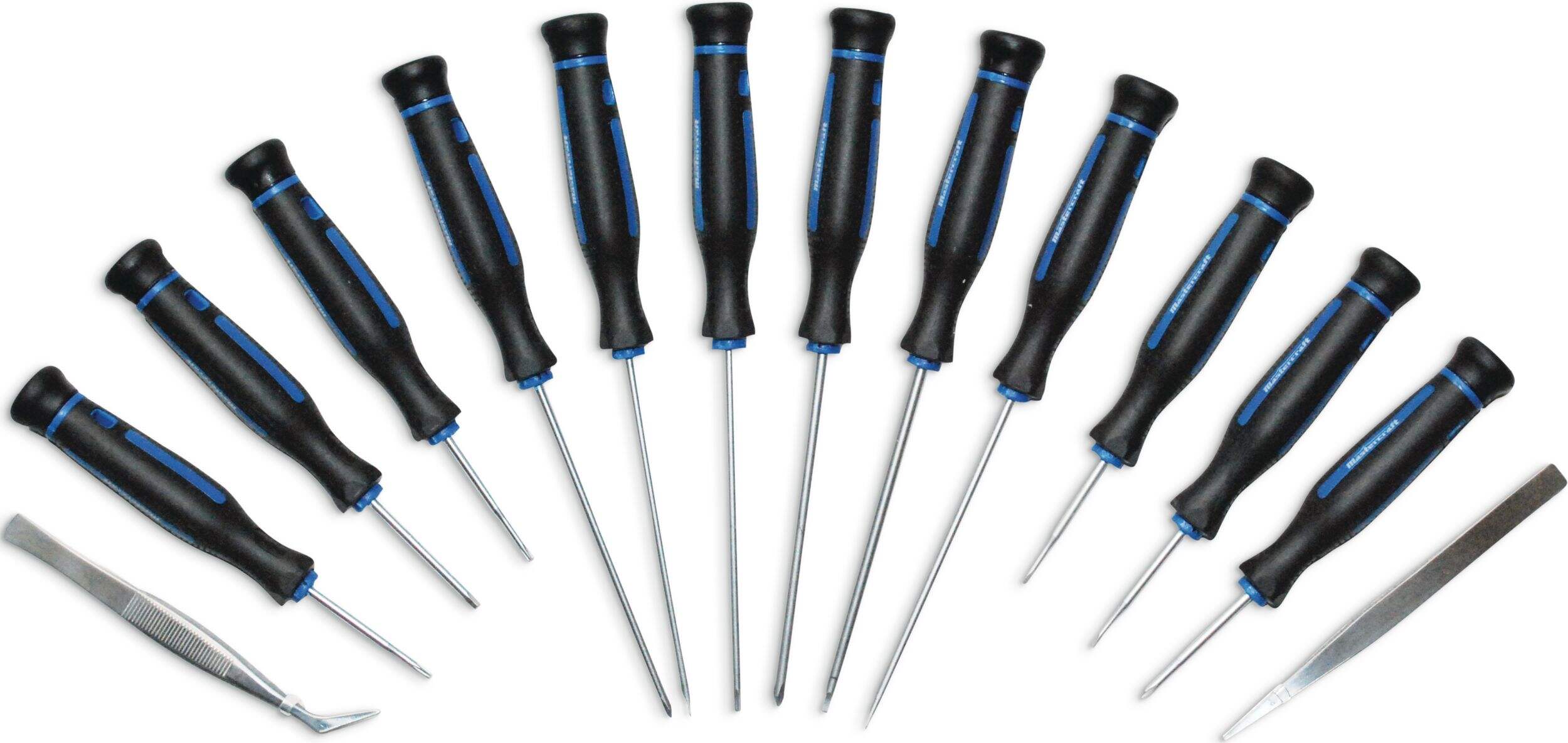 Mastercraft Precision Screwdriver Set with Case, 14-pc Composite_or_Mixed
