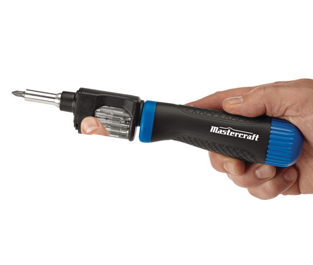 Mastercraft 13in1 MultiBit Ratcheting Screwdriver with Bit