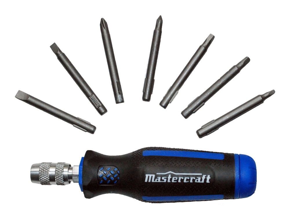 Mastercraft Wing Bit Set with Screwdriver, 8pc Canadian Tire