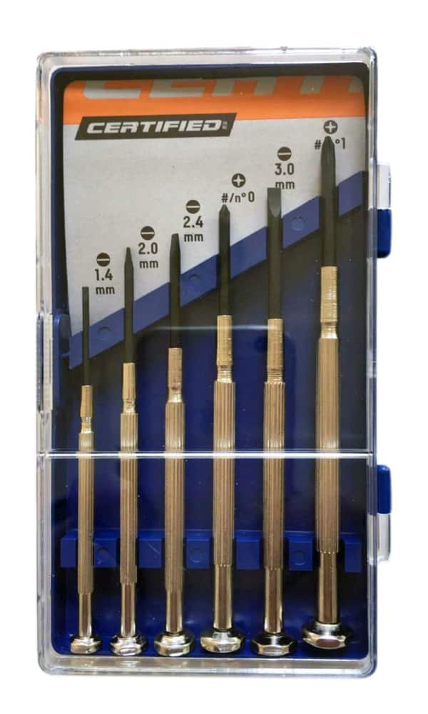 Certified 6-pc Precision Screwdriver Set with Case | Canadian Tire