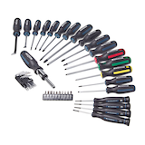 Mastercraft Screwdriver Set, 40-pc Composite_or_Mixed