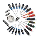 Mastercraft 60-pc Screwdriver Set Overhead_Plunge