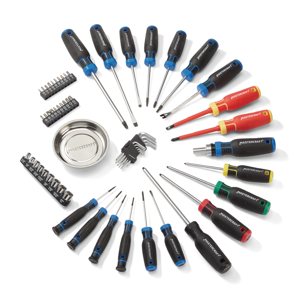 Mastercraft 60pc Screwdriver Set Canadian Tire