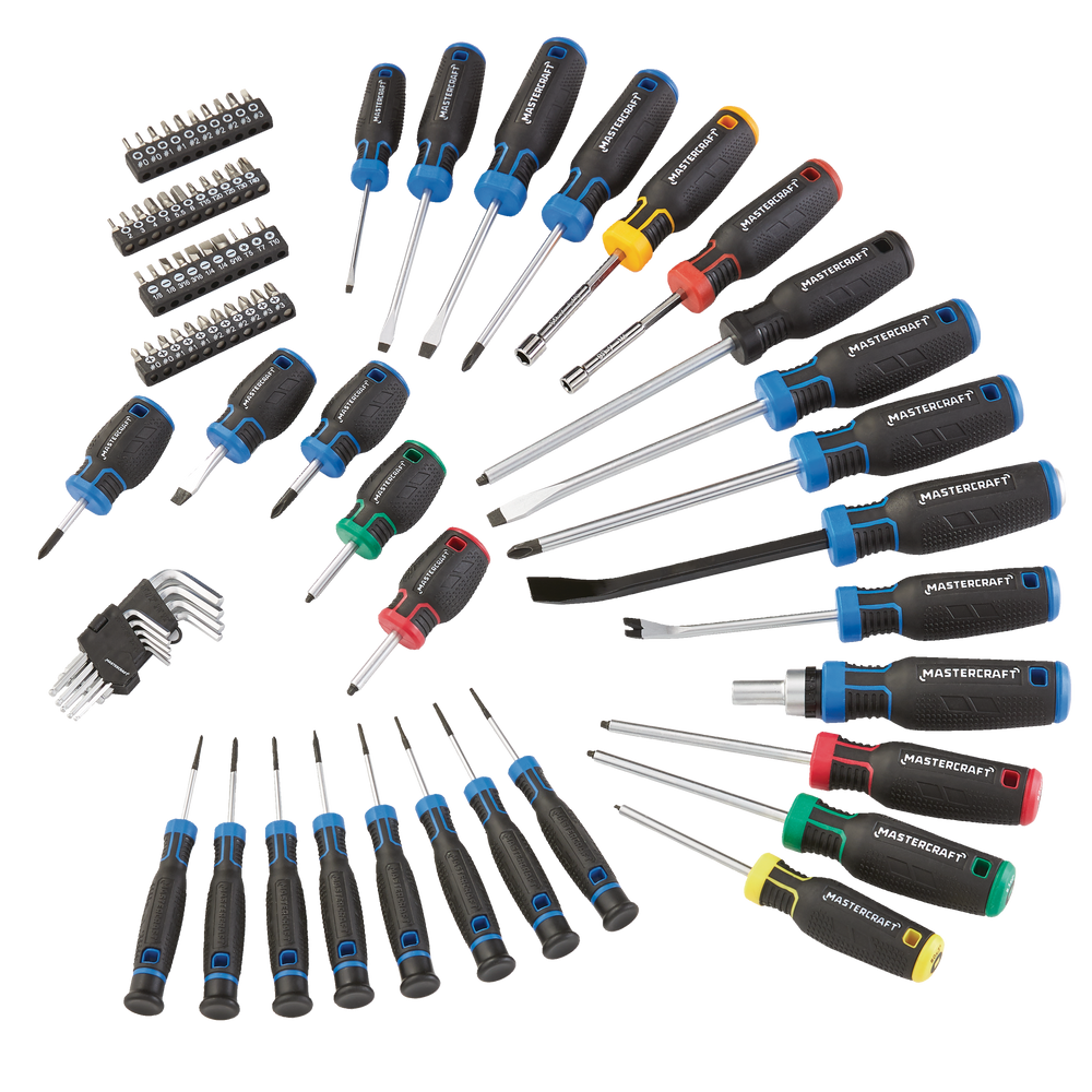 Mastercraft 80pc Screwdriver Set Canadian Tire