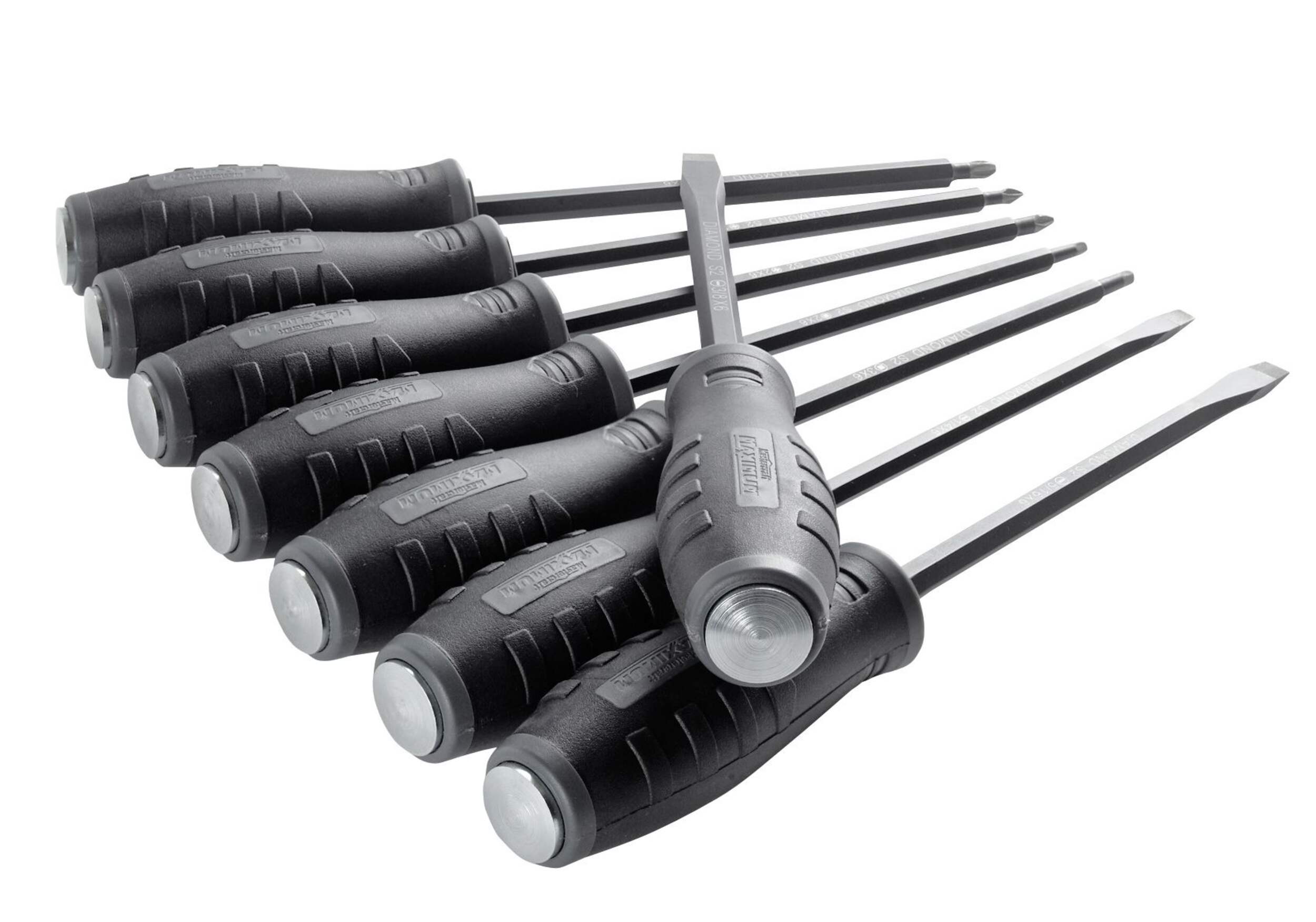 MAXIMUM Diamond Screwdriver Set, 8-pc Composite_or_Mixed