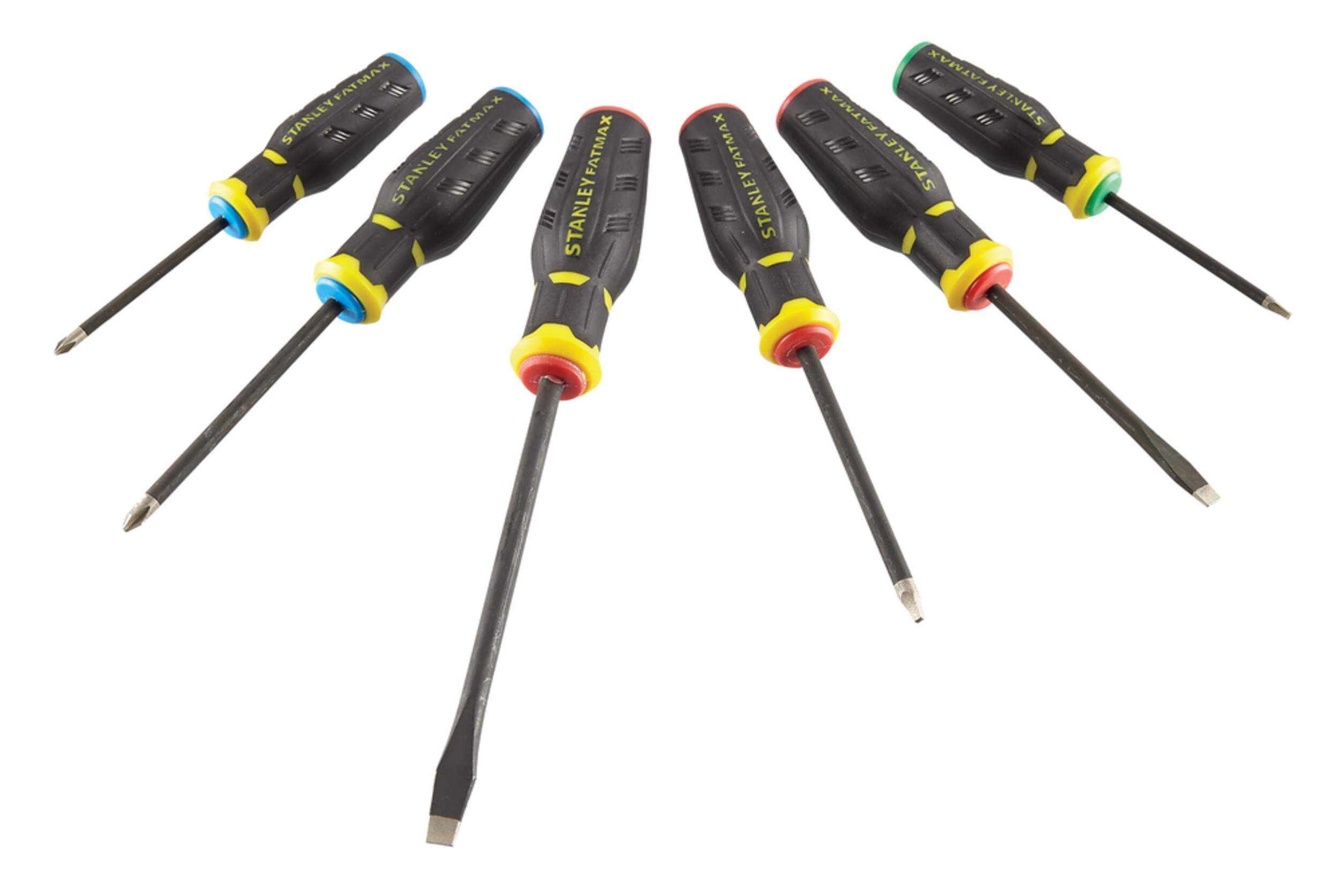 Stanley Diamond Driver Screwdriver Set, 6-pc Composite_or_Mixed