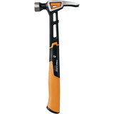 Marteau de finition à panne fendue Fiskars IsoCore, surface en acier lisse, 16 oz Front_Flat