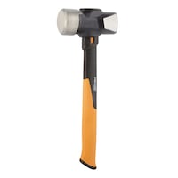 Masse Fiskars IsoCore, acier forgé, manche en fibre de verre, 4 lb Front_Angled_Left