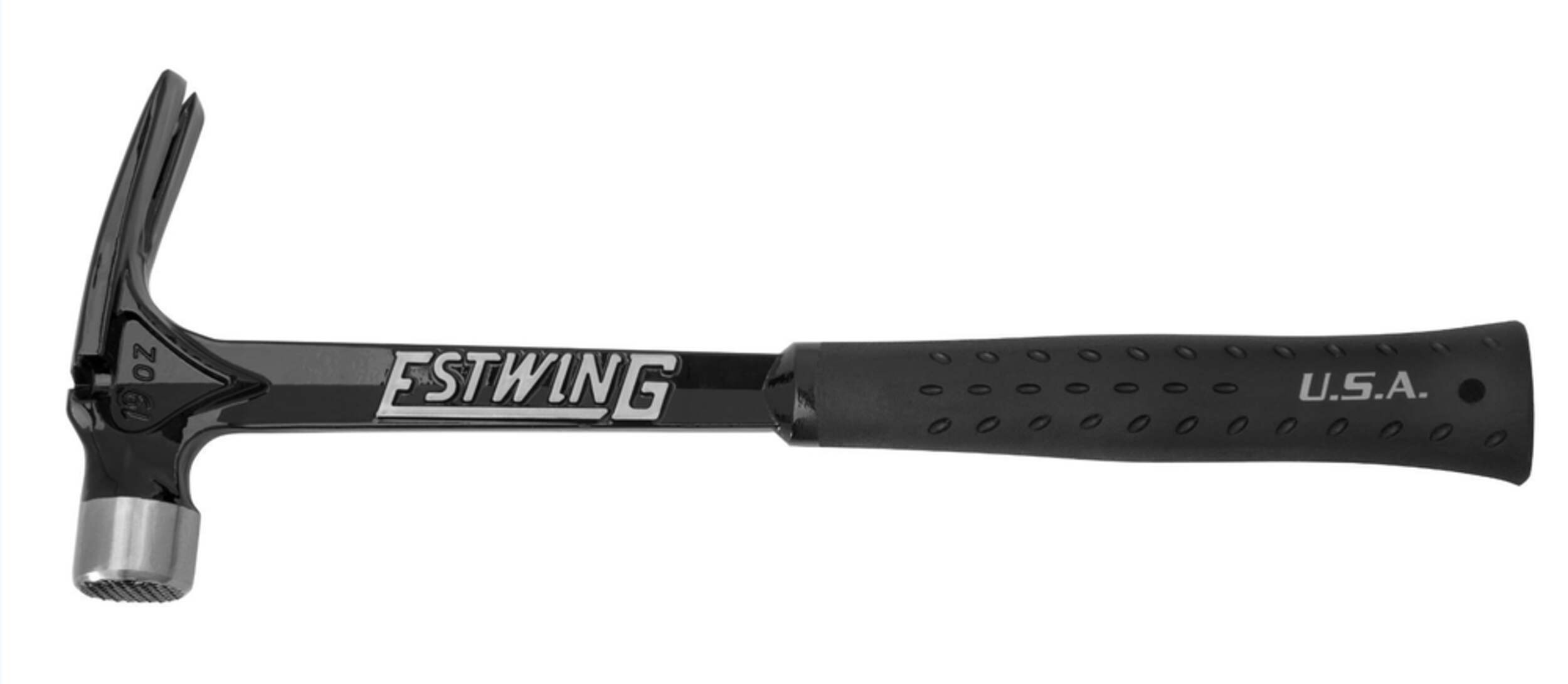 Estwing 19oz Ultra Series Rip Claw Framing Hammer, Milled steel Face