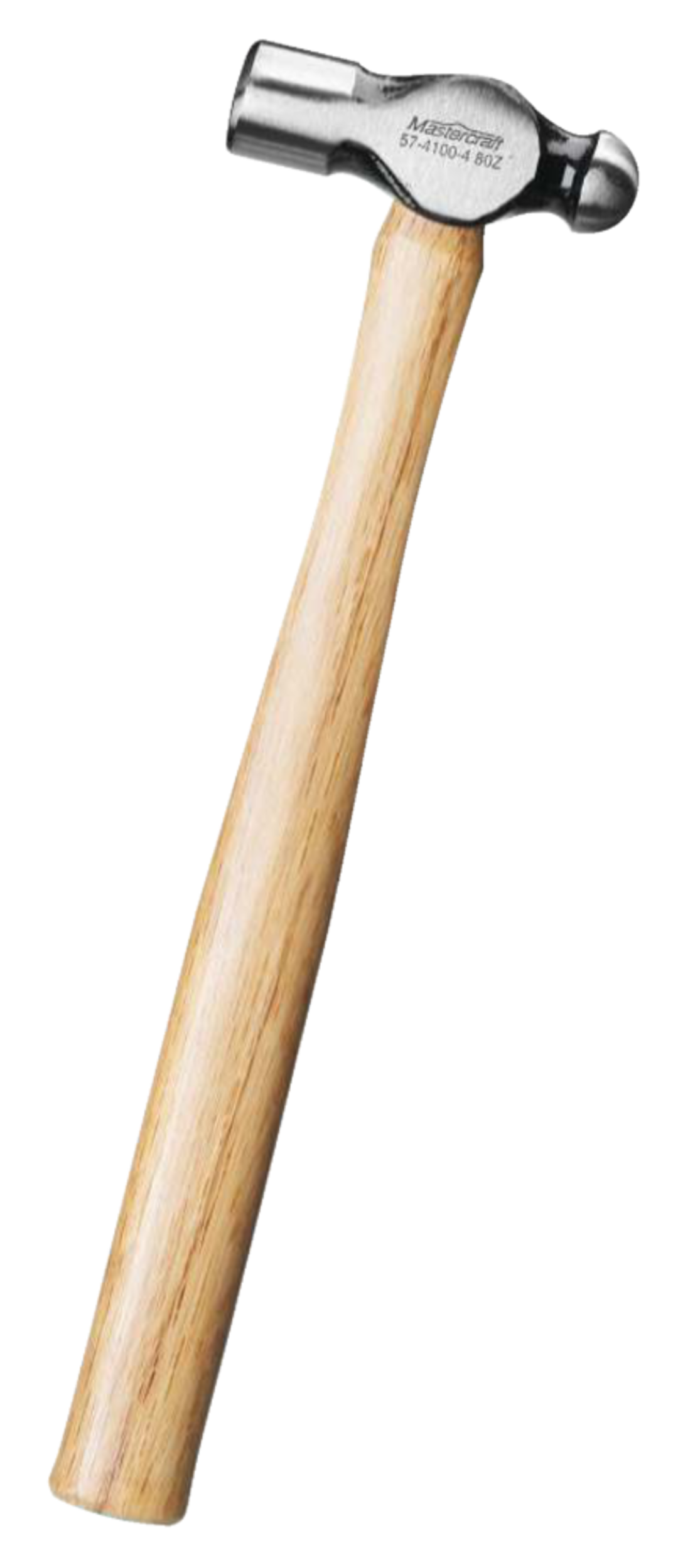 Mastercraft Ball Pein Hammer, Hardwood Handle, 8-oz Side_Left
