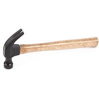 Certified 16-oz Claw Hammer, Forged Steel with Wood Handle