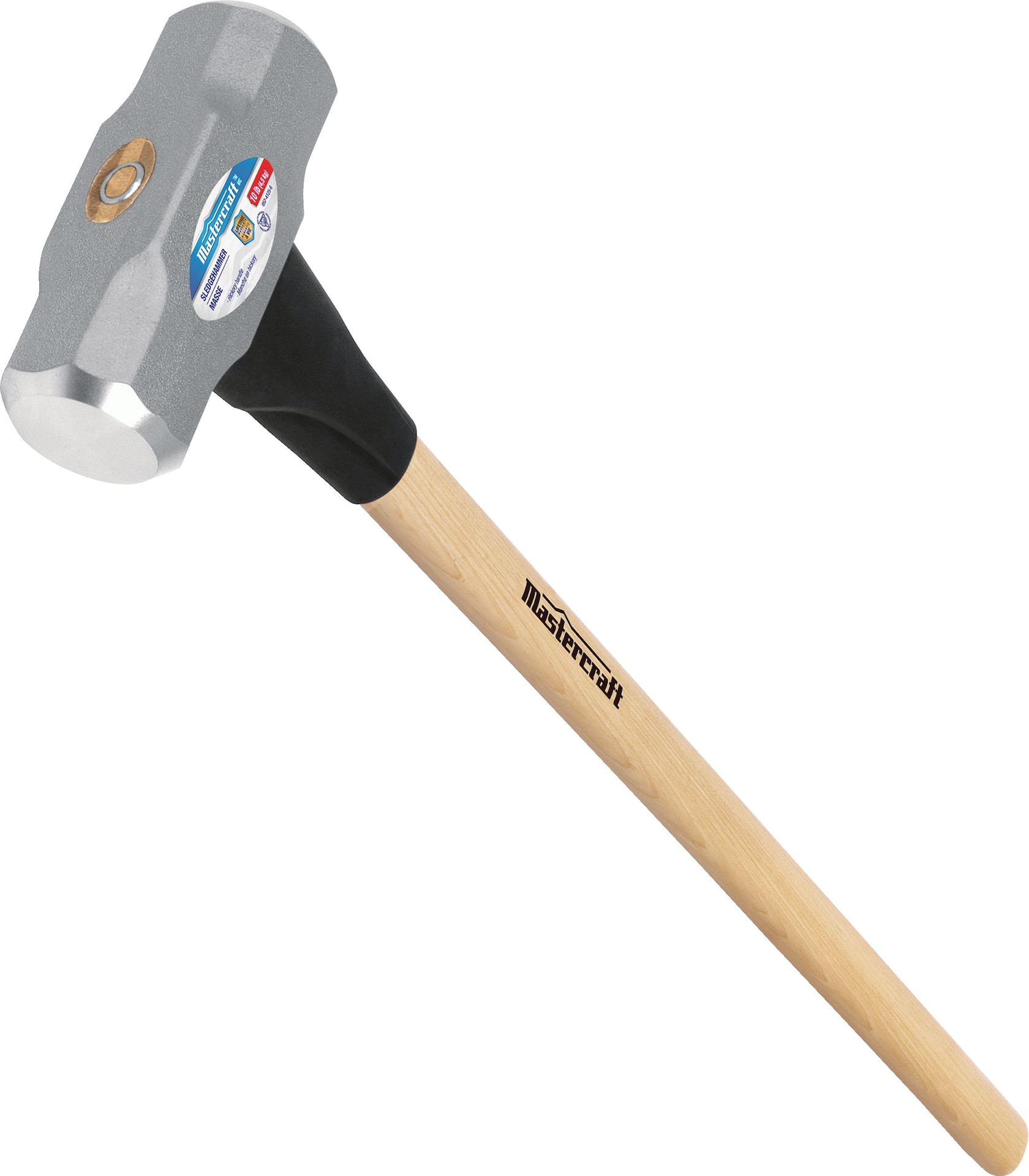 Mastercraft Sledge Hammer with Wood Handle Drop forged Steel 4 lb Canadian Tire