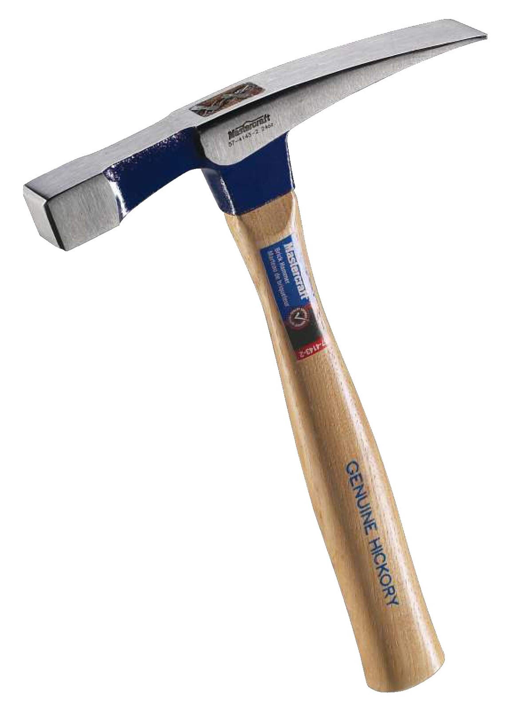 Marteau à maçonnerie Mastercraft avec manche en noyer, 24 oz Front_Angled_Left