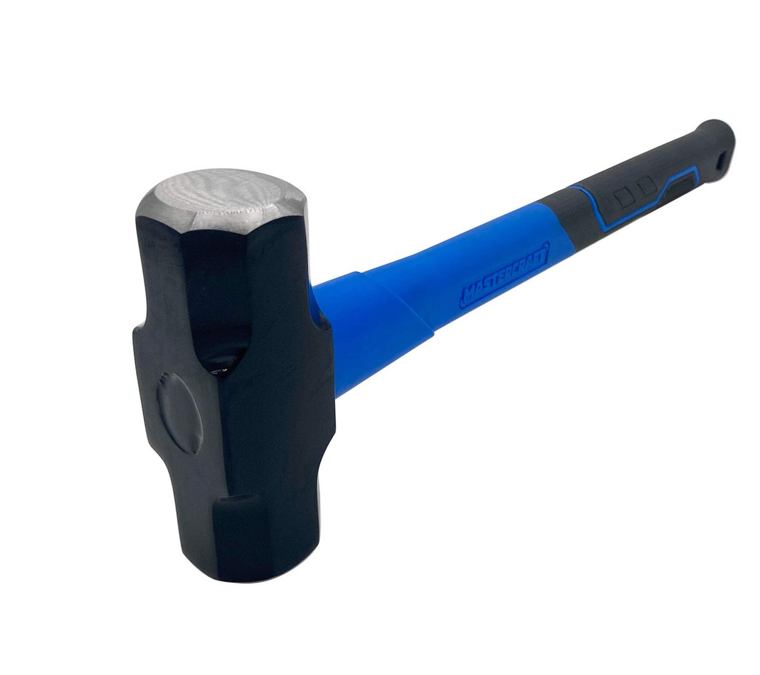 Mastercraft Fibreglass Sledge Hammer, Head with 35-in Handle, 10-lb Front_Angled_Left