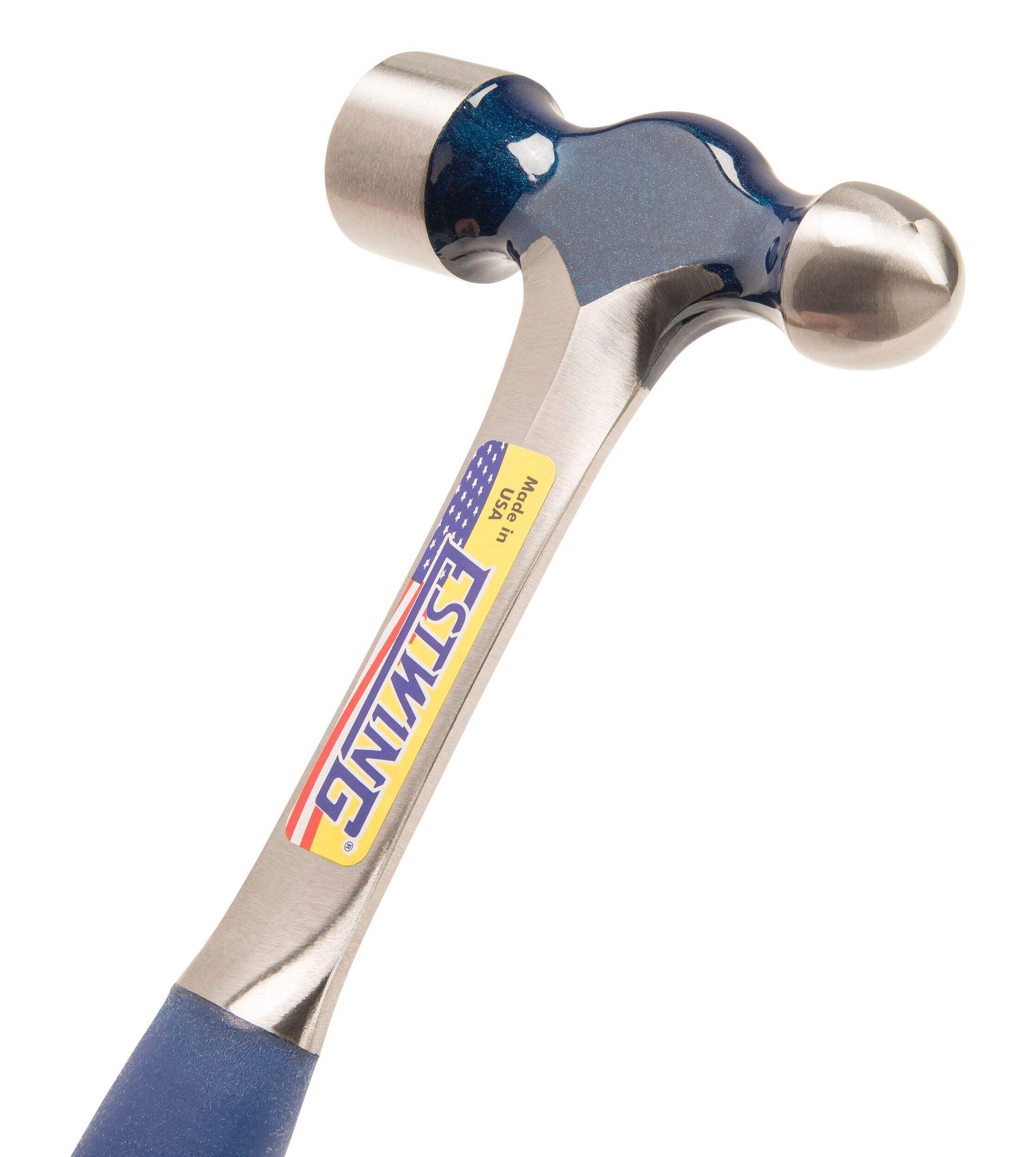 Estwing Full Steel Ball Pein Hammer, 16-oz Front_Angled_Right