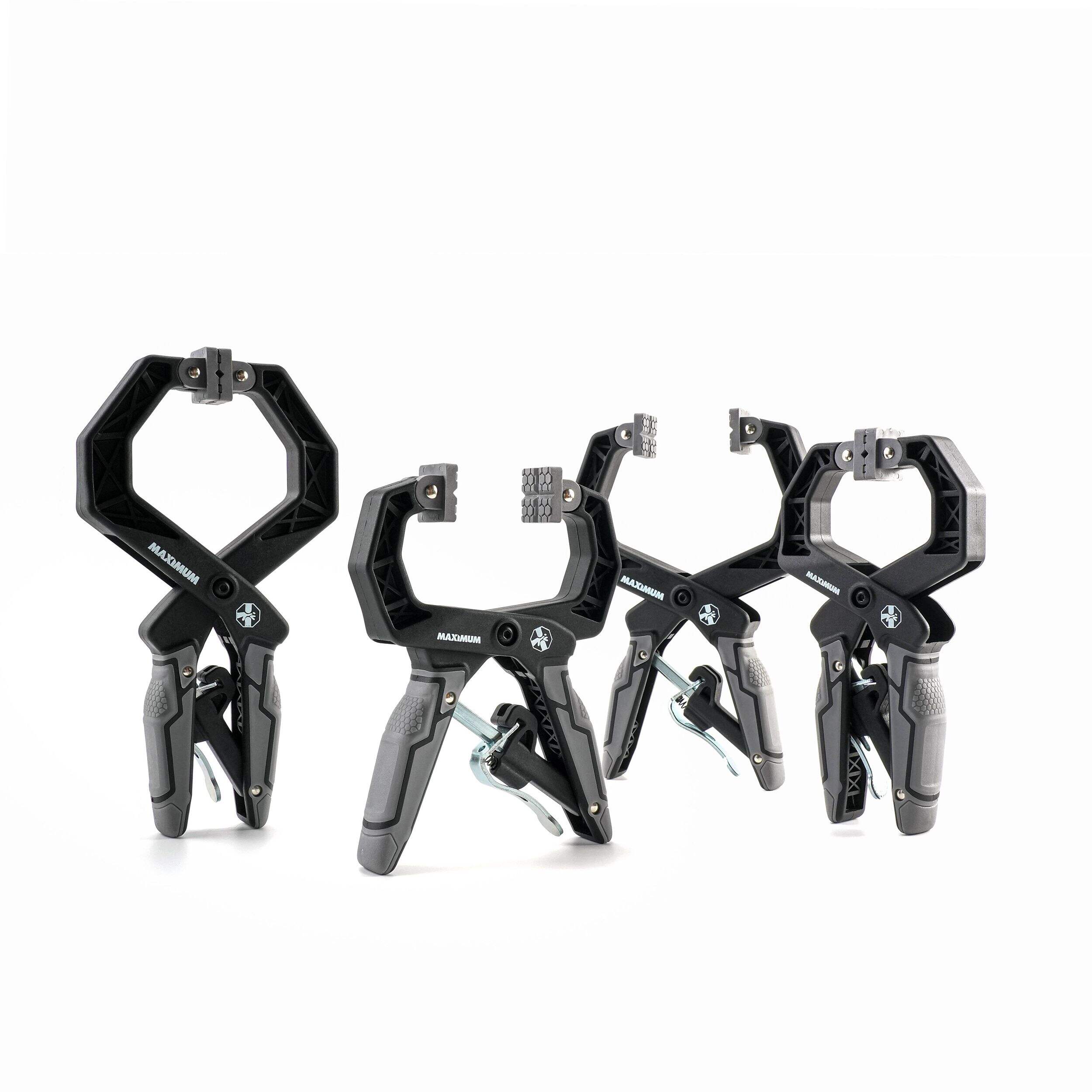 MAXIMUM Ratcheting Hand Clamp Set Composite_or_Mixed